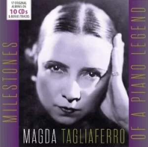 Image of Magda Tagliaferro Milestones of a Paino Legend by Magda Tagliaferro CD Album