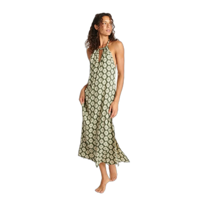 Image of banana moon Womens dress Banana Moon Mara Sarong Vert Female XS