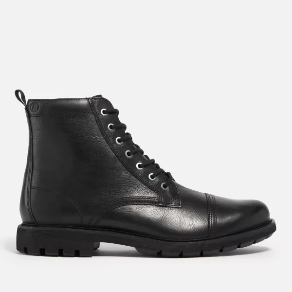Image of Clarks Mens Batcombe Cap Leather Boots - UK 9