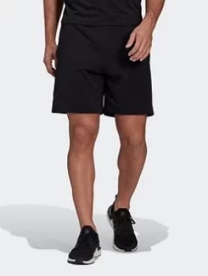 Image of adidas All Blacks Lifestyle Shorts, Black, Size S, Men