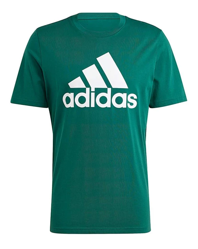 Image of Adidas adidas Essentials Big Logo T-Shirt Green Male S34/37 DI39901