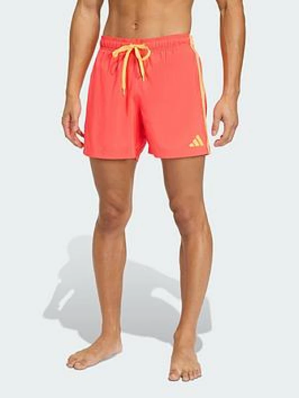 Image of Swim shorts adidas 3-Stripes 5" Orange Male M