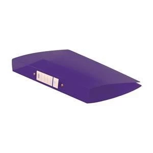 Image of Original Elba Snap A4 Ring Binder Polypropylene 2 O Ring 25mm Purple Pack of 10