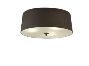 Image of Lua Ceiling 3 Light E27, Ash Grey with Ash Grey Shade