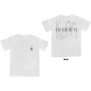 Image of Korn - Requiem Unisex Medium T-Shirt - White