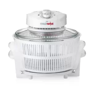 Image of JML Halowave 1400W 10.5L Countertop Halogen Oven - White