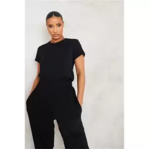 Image of I Saw It First Black Oversized T-Shirt - Black