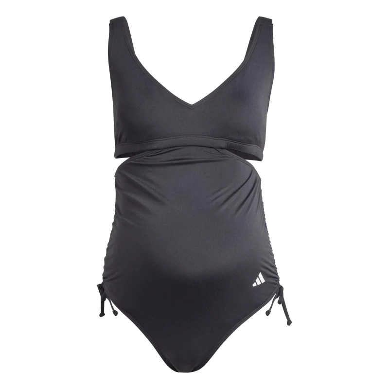 Image of adidas Maternity Swmsw One Piece Swimsuit Womens Black female 8 (XS)