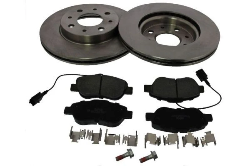 Image of MAPCO 47019 Brake disc and pads set Front Axle, Brake Disc Type: internally vented Brake Set,disc brakes (3405)