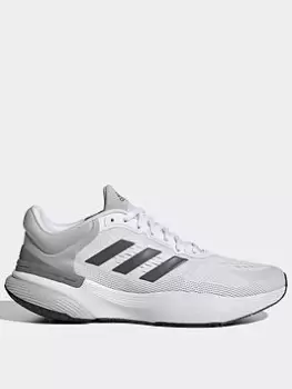 Image of adidas Response Super 3.0 Shoes, White/Grey, Size 6.5, Men