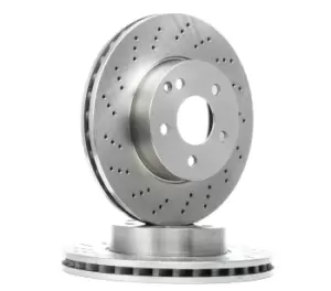 Image of RIDEX Brake disc MERCEDES-BENZ 82B0447 1974230112,2044210912,2044212812 Brake rotor,Brake discs,Brake rotors 2044213612,2304231912,A1974230112