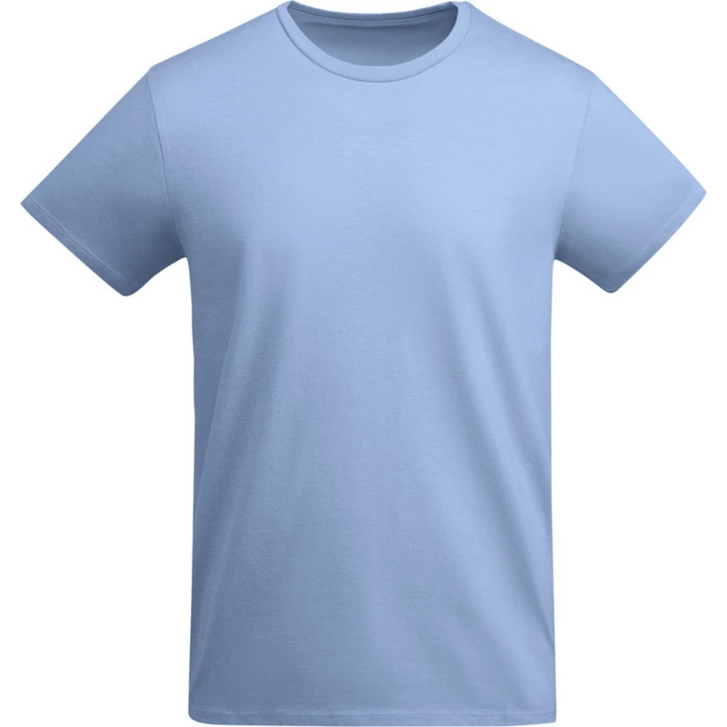 Image of ROLY ROLY Men Breda Plain T-Shirt in Blue Size: Small Blue S Male 5063527251459