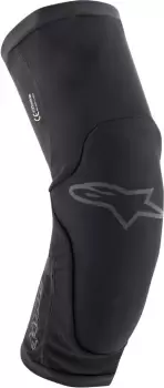 Image of Alpinestars Paragon Plus Knee Protectors, black, Size 2XL, black, Size 2XL