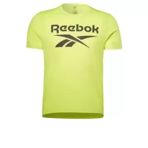 Image of Reebok Workout Ready Graphic T-Shirt Mens - Yellow
