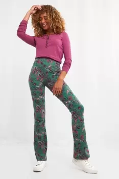 Image of Comfy Floral Print Flares