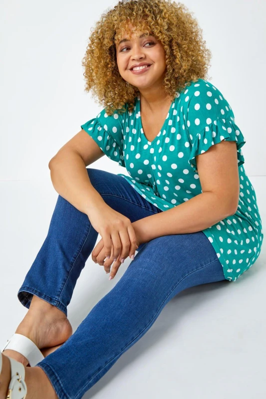 Image of Roman Womens Curve Stretch Denim Elastic Waist Jegging in Blue Size: 22-24 Blue Female 22-24