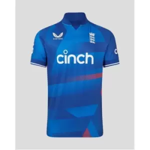Image of Castore England ODI Shirt 2023 2024 Adults - Blue