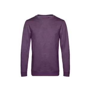Image of B&C Mens Set In Sweatshirt (M) (Heather Purple)