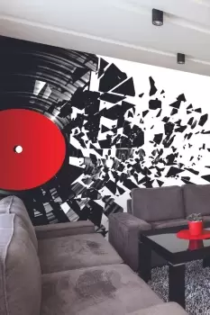 Image of Smashed Vinyl Wall Mural