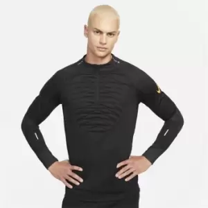Image of Nike Therma-Fit Strike Winter Warrior Drill Top Mens - Black