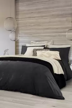 Image of Kalama' Cotton Jacquard Duvet Cover