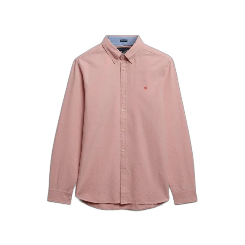 Image of Superdry Long sleeve shirt Superdry Preppy Oxford Rose Male M