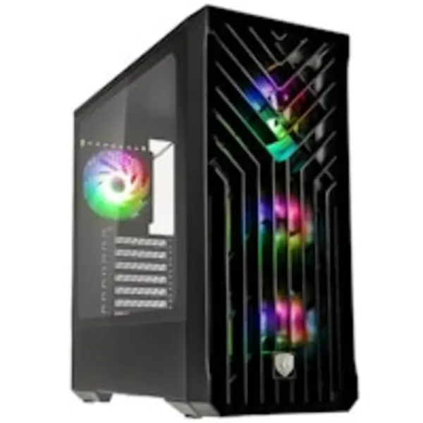 Image of Kolink Unity Cascade ARGB Midi-Tower Case - Black