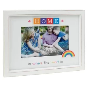 Image of Rainbow Scrabble Frame 6x4 Home