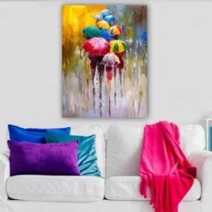 Image of 613776053_70100 Multicolor Decorative Canvas Painting