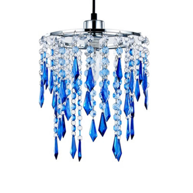 Image of Innoteck Ocean Ceiling Chandelier Acrylic Lightshade - Blue