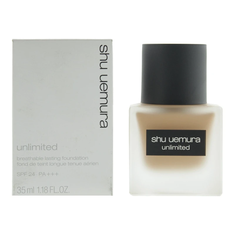 Image of Shu Uemura Unlimited SPF 24 / Pa +++ 734 Rich Beige Foundation 35ml