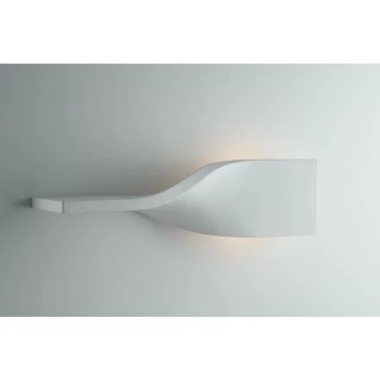 Image of Fan Europe Lighting - Fan Europe Piroette - Flush Paintable Plaster Wall Light, White, R7S