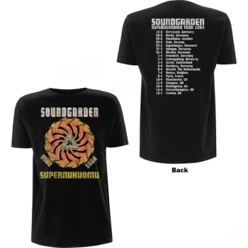 Image of Soundgarden - Superunknown Tour '94 Unisex Medium T-Shirt - Black