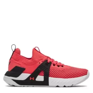 Image of Under Armour Project Rock 4 Ladies Training Shoes - Red