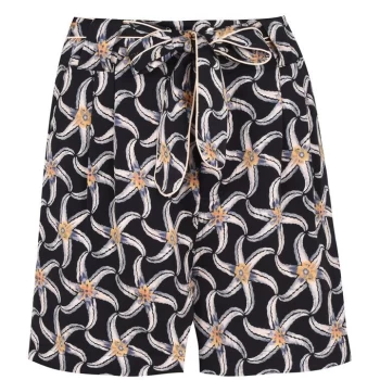 Image of Scotch and Soda Scotch & Soda Printed Shorts - Blue