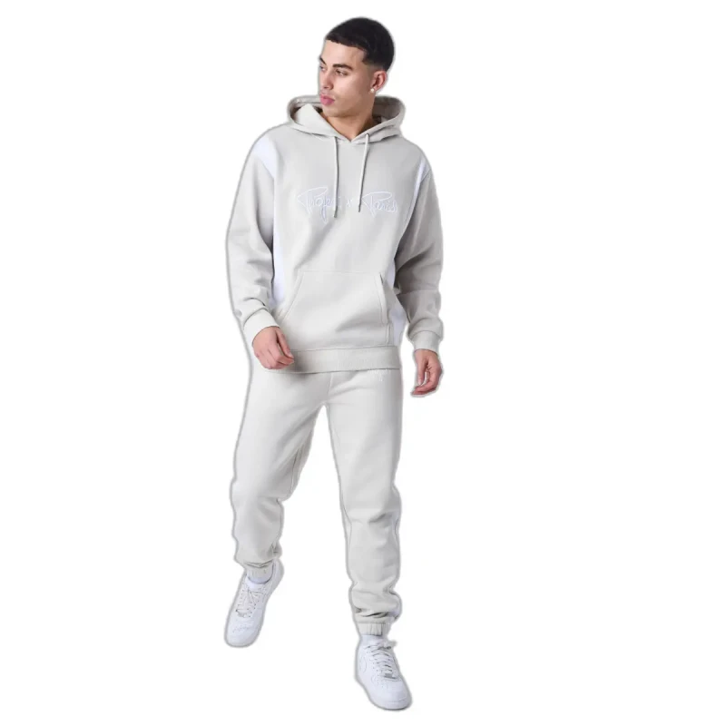 Image of Project X Paris Signature jogger trousers with white stripes Project X Paris Gris Male L