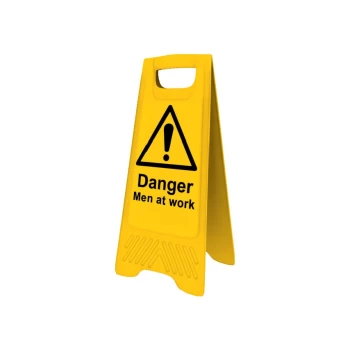 Image of Men At Work A-Frame Danger Sign - 300 X 620MM