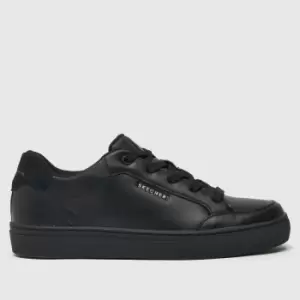 Image of SKECHERS Black Side Street Trainers