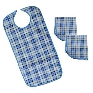 Image of Aidapt Adult Dining Bibs Pack of 3
