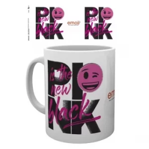 Image of Emoji Pink is the New Black Mug