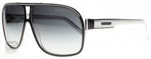 Image of Carrera Grand Prix 2 Sunglasses Black / White T4M 64mm