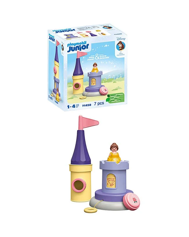 Image of PLAYMOBIL PLAYMOBIL Belle's Play Tower with Sound Female TL51501