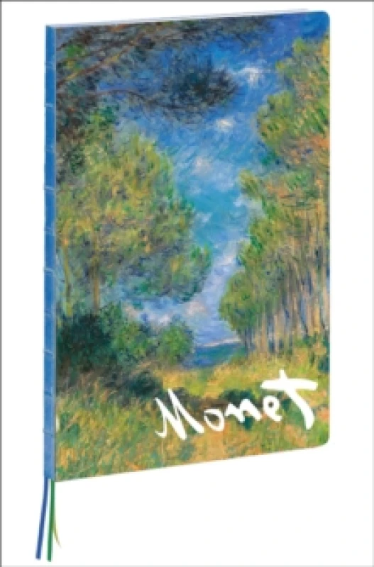 Image of Pine Tree Path, Claude Monet A4 Notebook Notebook / blank book