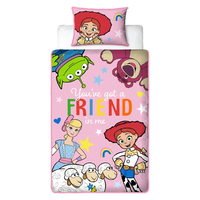 Image of Disney Pixar Toy Story Friendship Single Duvet Cover Set