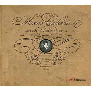 Image of Mauro Giuliani - Works for Violin and Guitar (Hannibal, Sjogren) CD