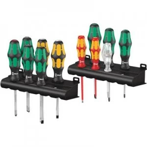 Image of Wera Kraftform XXL TX Workshop Screwdriver set 12 Piece Slot, Phillips, Pozidriv, TORX socket