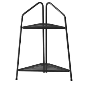 Image of VegTrug Modern Corner Plant Stand 2 Shelf