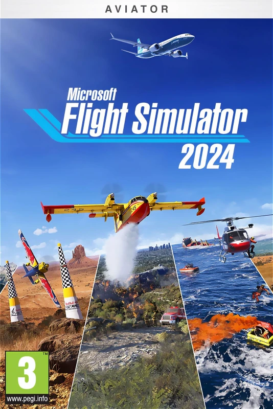 Image of Microsoft Flight Simulator 2024 Aviator Edition (Pre-Purchase/Launch Day) for Xbox Series X/Xbox Series S/PC - Digital Download
