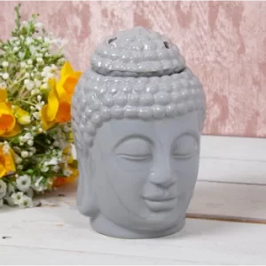 Image of Wax/oil Warmer Buddha Grey