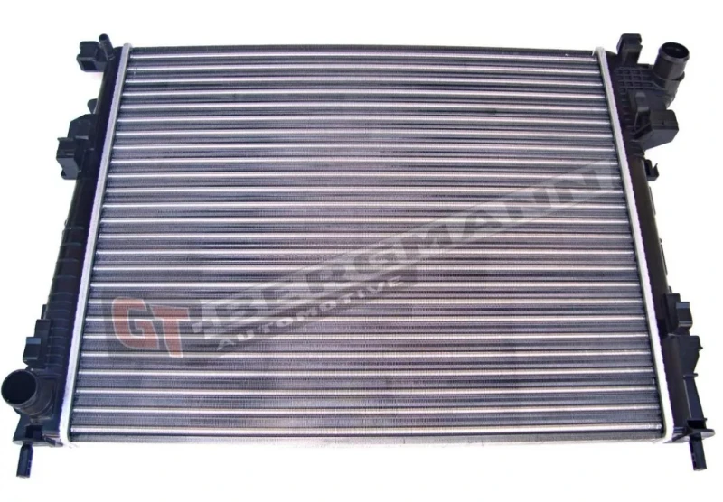 Image of GT-BERGMANN GT10-012 Engine radiator Aluminium, Brazed cooling fins, without frame Radiator,engine cooling (470)
